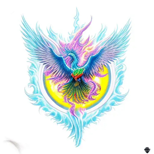 Phoenix Rising Sun