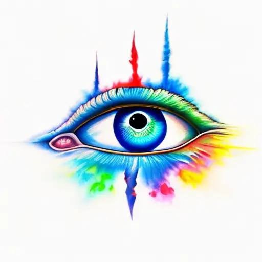 Eye Of Horus Water Color
