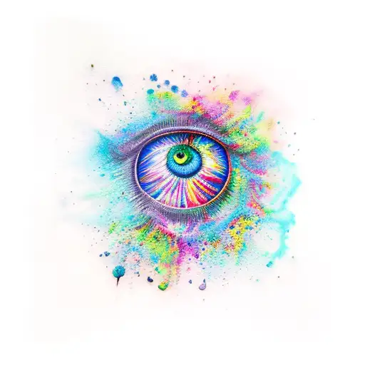 Eye Of Horus Water Color