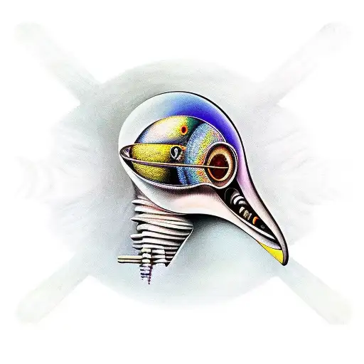 Salvador Dali Inspired Alien