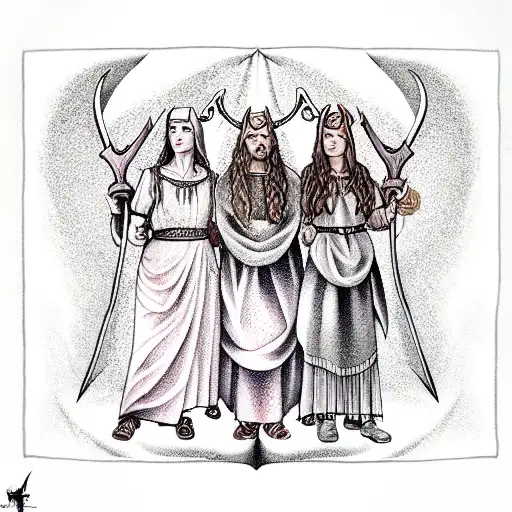 Viking Princibles And Religion In Roots Light Color