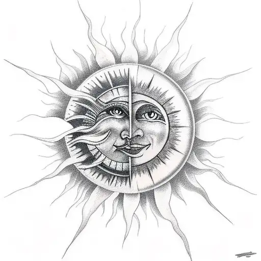 Sun Moon And Star