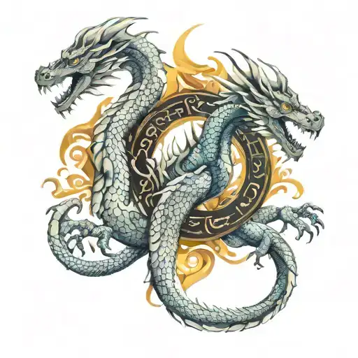 Dragon And Scorpio Zodiac Sign