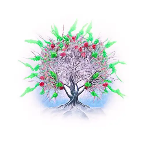 Tree Of Life With Thorns