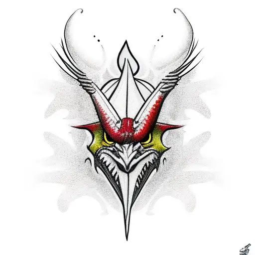 Cardinal Yellowjacket And Dragon