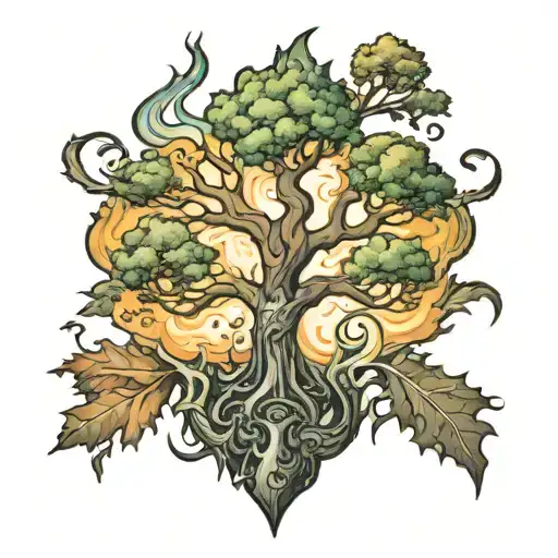 Mary Magdelene Burning Post Oak