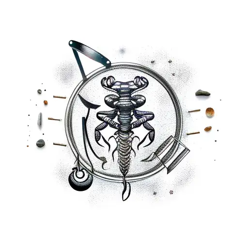 Scorpio Horoscope Sign With Cooking Utensils