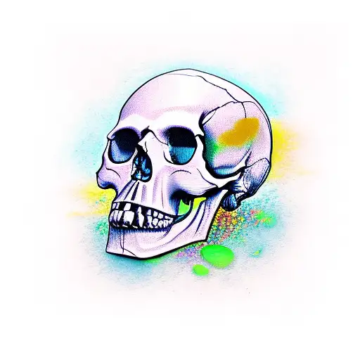Skull And Knife