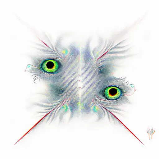 Phoenix With Semicolon Eyes