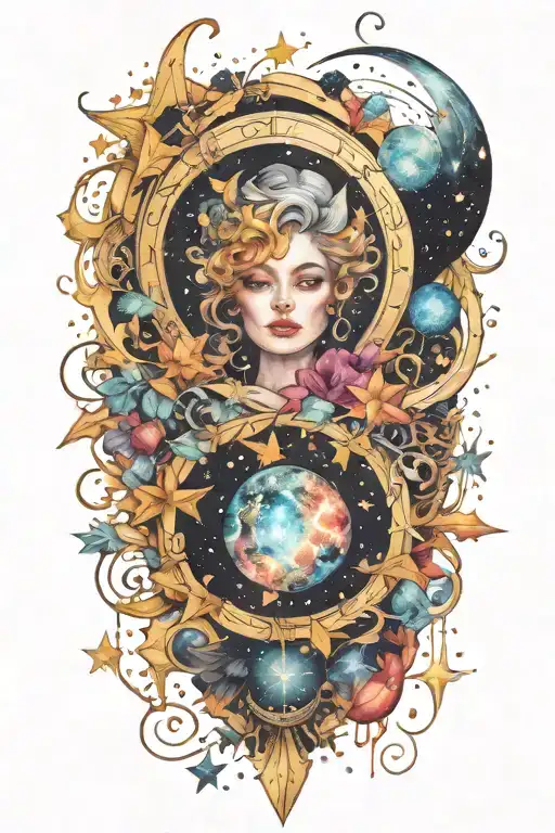 Universe Stars Galaxy Witchy