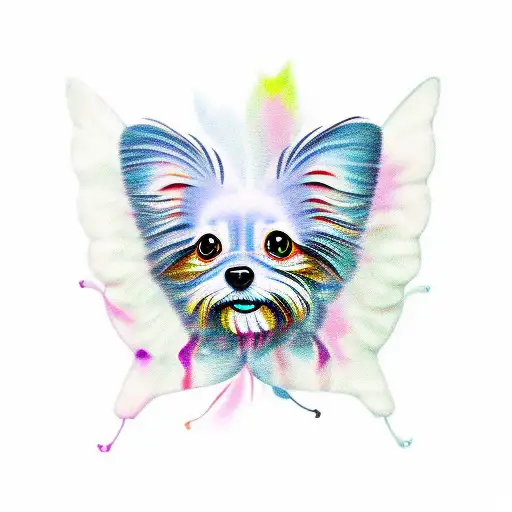 Papillon Dog Butterfly