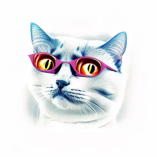 Cat And Dog Face In One Head