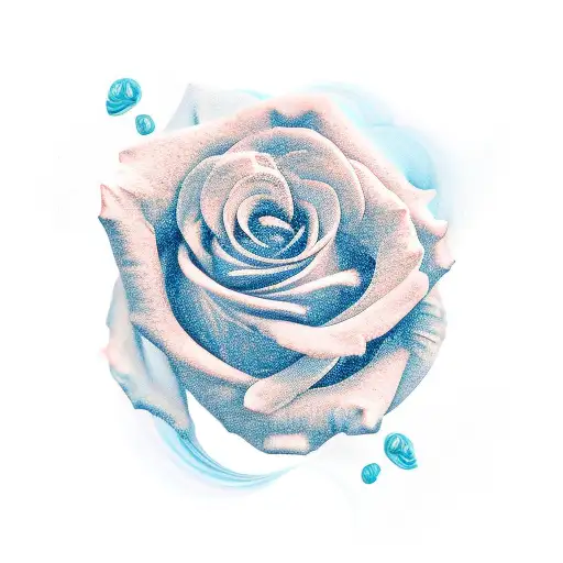 Roses With Invisible Cat