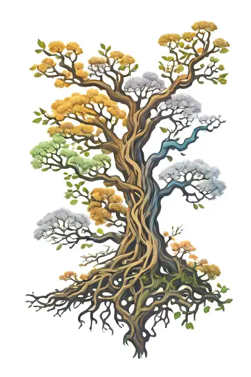 Tree Of Life Intertwined