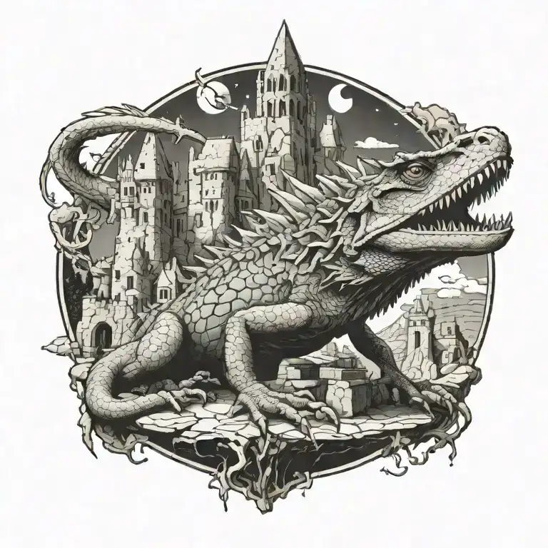 Crumbling Castle King Gizzard Lizard Wizard