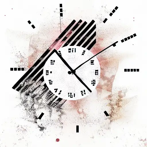 Clock Piano With Condor Minimalism