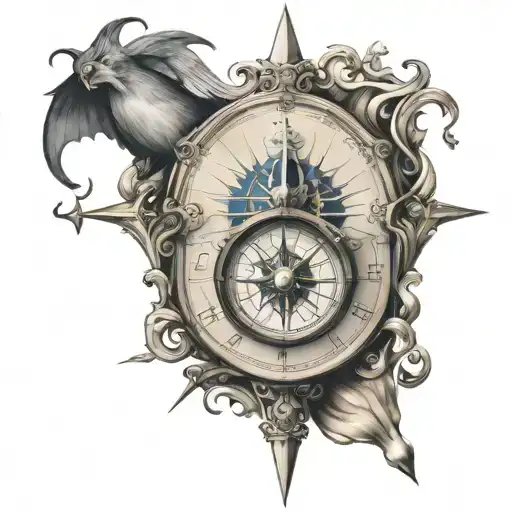 Compass And Heraldry