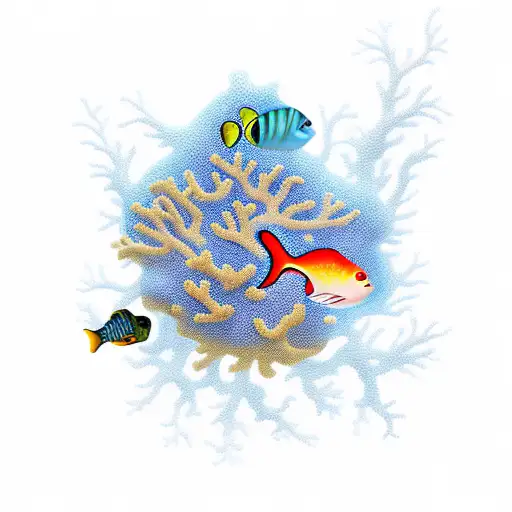 Coral And Fish