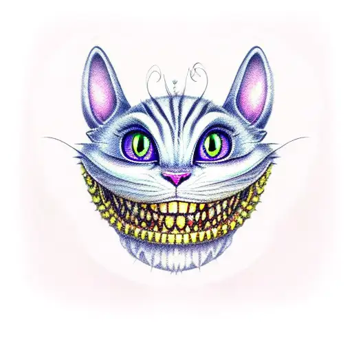 Cheshire Cat We Are All Mad Here