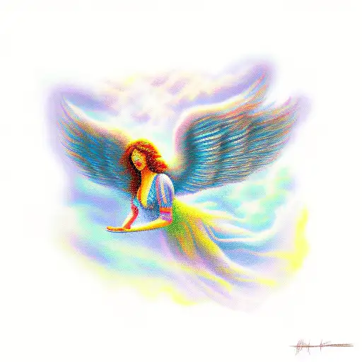 Angel Falling From Heaven