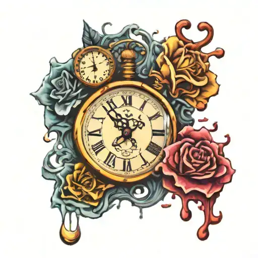 Melting Clock Cayden Khloe Written