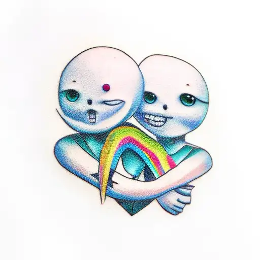 Friendship Tatto Idea For 2 People To Get