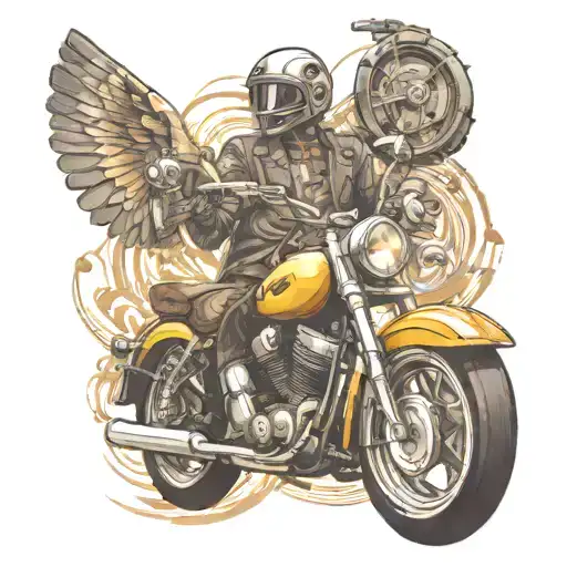 Music And Motorcycle