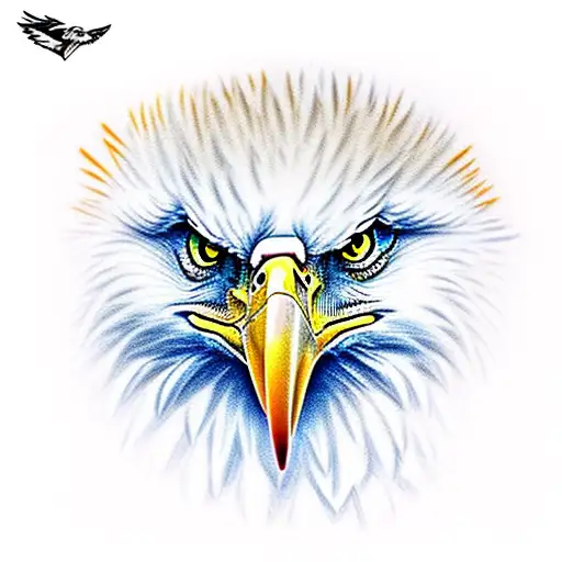 Eagle Decending On Shin