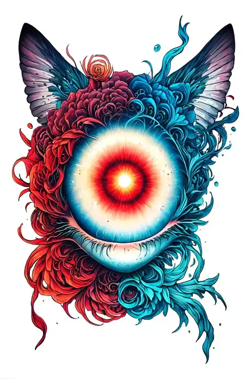 Full Color Tatto Based On The Book Series Red Rising And A Darker Shade Of Magic