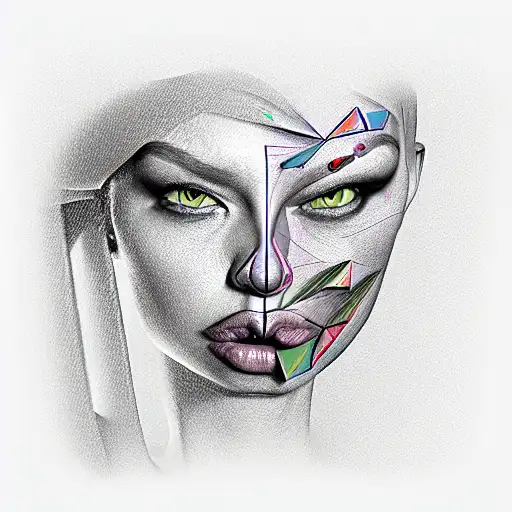 3D Sketch Of A Human Skelette