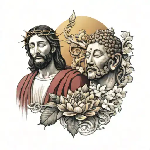 Jesus And Buddha