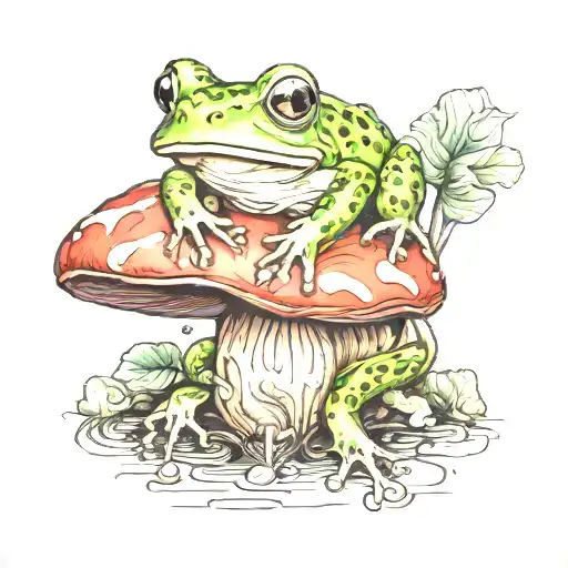 Frog Mushroom