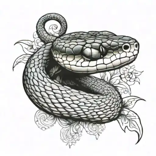 Snake On Wrist Cover Up