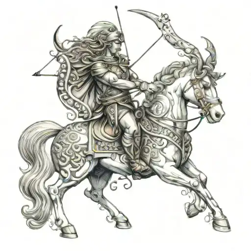 Sagittarius In Greek God Form