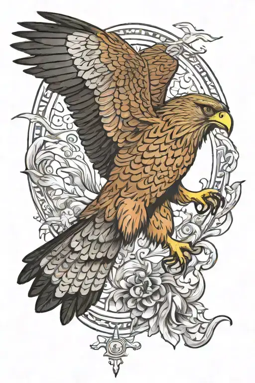 Australian Hawk Soaring