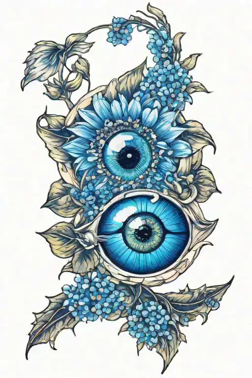 Eyeball Inside A Wildflower