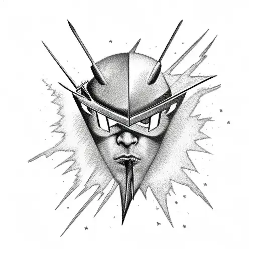 Lightning Bolt With Katana