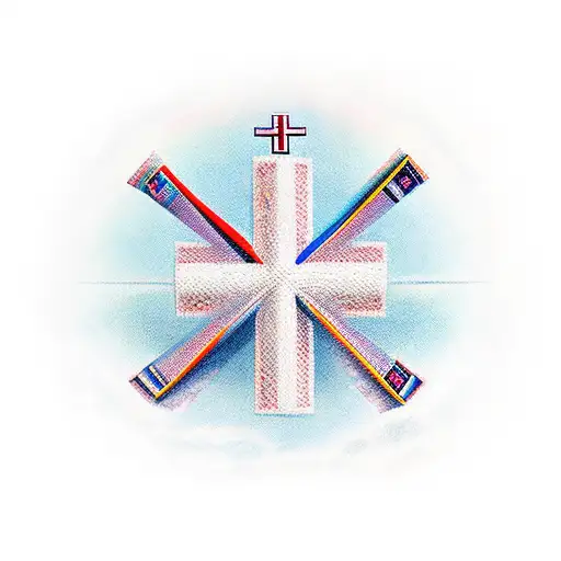Christian Cross Friendship Love Infinity