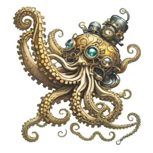 Steampunk Octopus