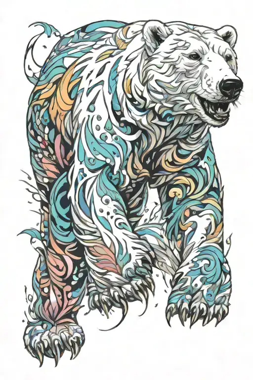 Polar Bear And Super Nova