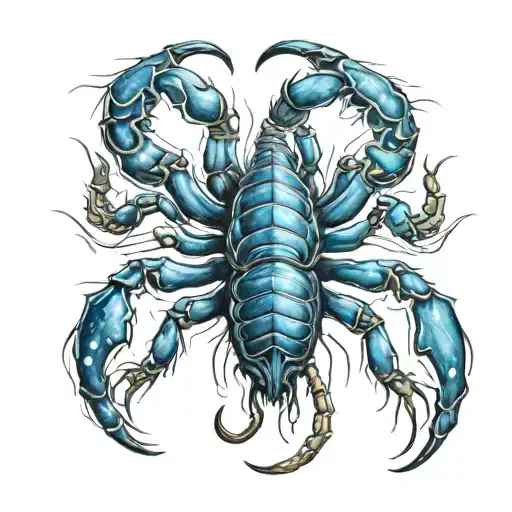 Scorpion Tattoo Design