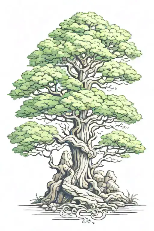 Tree Nature Elements Like Illustration