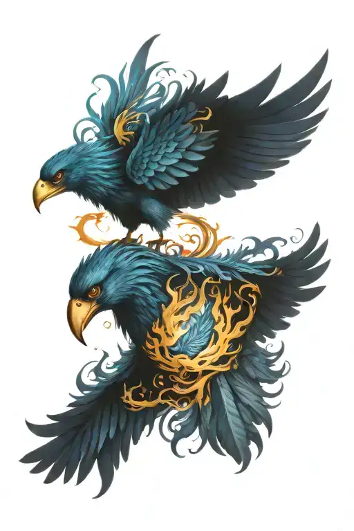 Blue Phoenix Rising