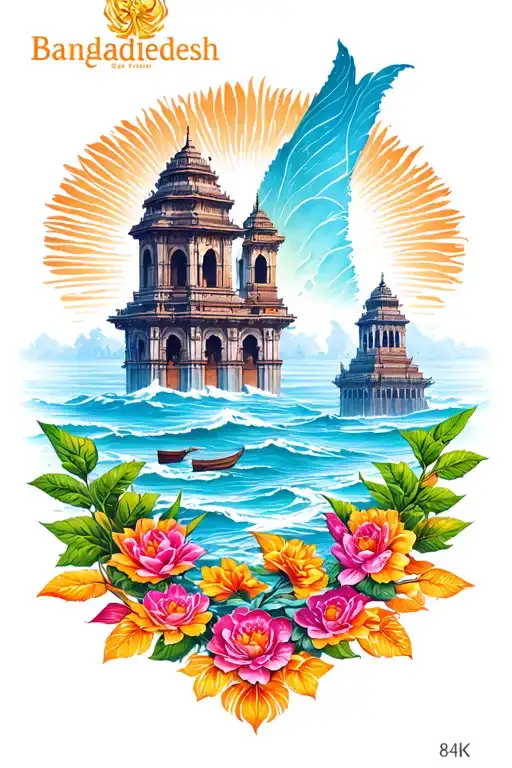 Bangladesh Country In The Middle