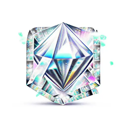 Diamond With Letters Ff Inside