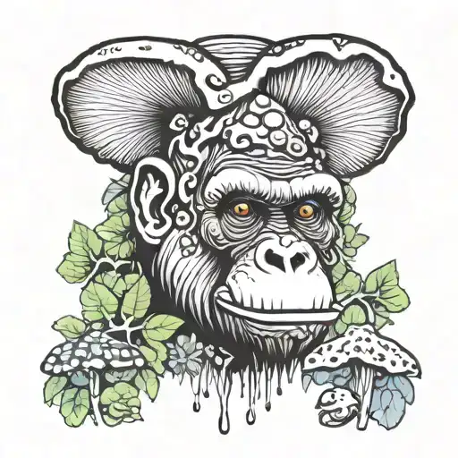 Psychedelic Mushroom Stoned Ape Theory