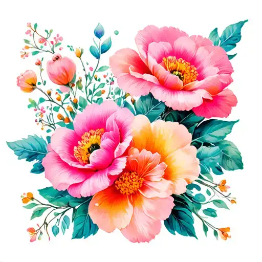 Filler Floral Design Incorporating