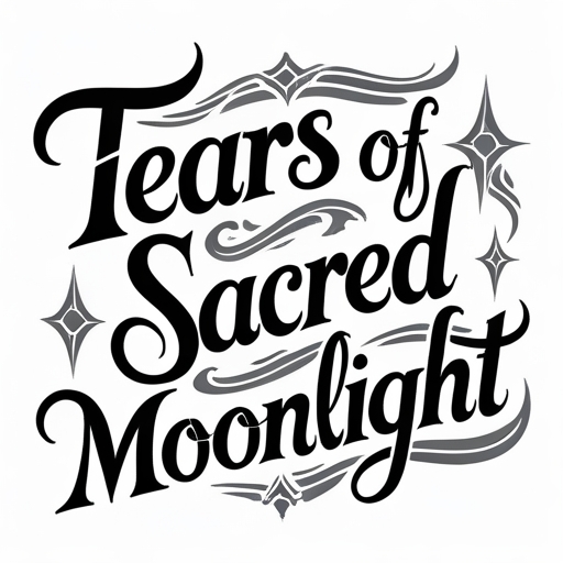 Tears of Sacred Moonlight Tattoo idea
