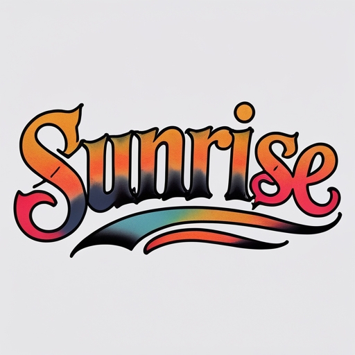Sunrise Tattoo idea