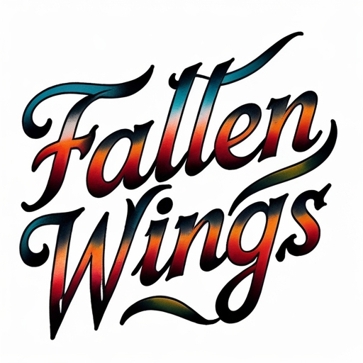 Fallen Wings Tattoo idea